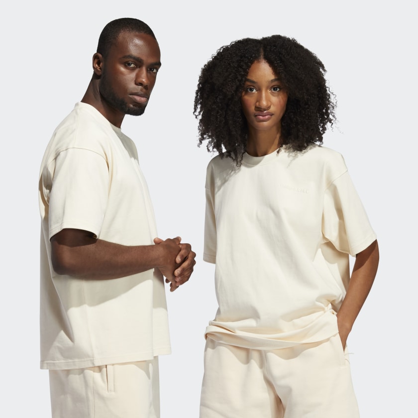 Футболка adidas Pharrell Williams Basics Tee Ecru Tint