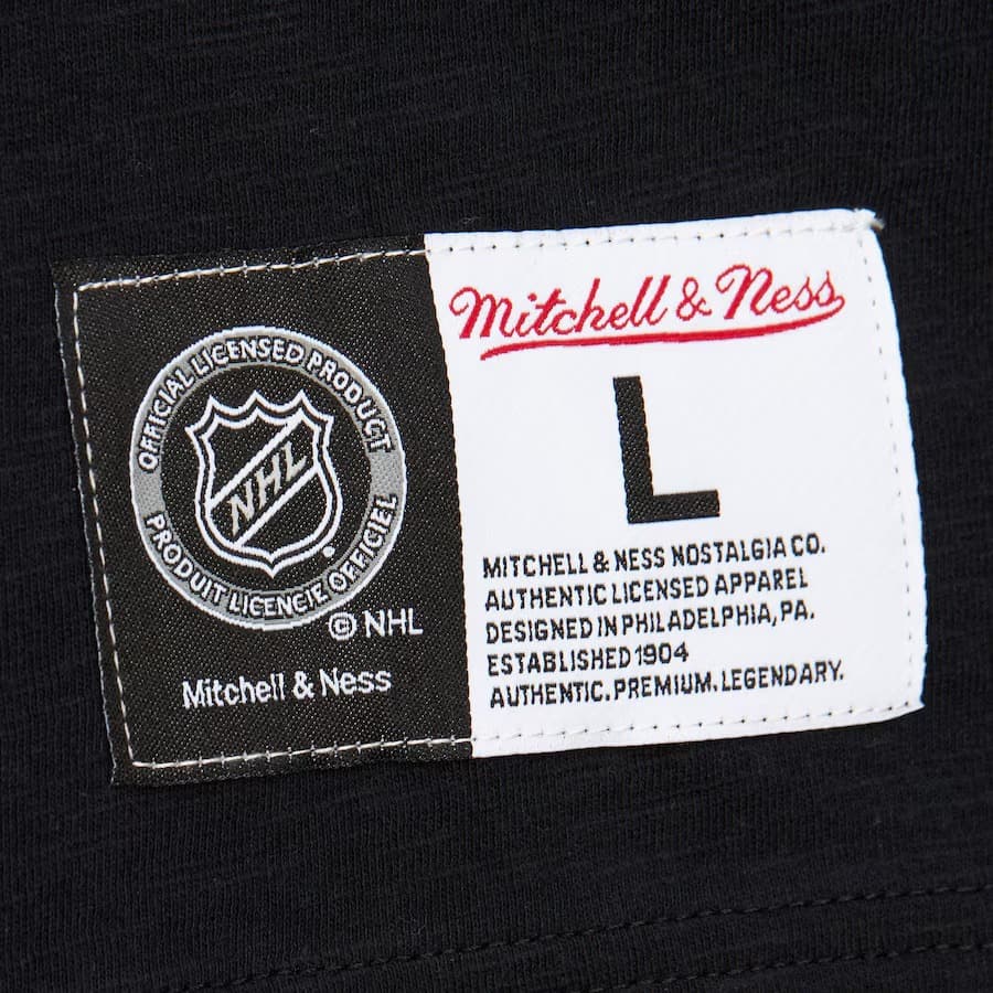 Футболка Mitchell & Ness Black Boston Bruins Legendary Slub T-Shirt