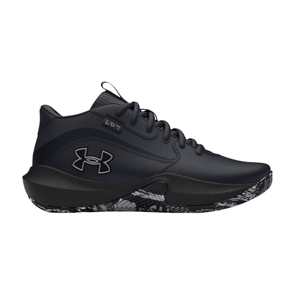 Кроссовки Under Armour Lockdown 7 GS 'Black Metallic Silver'