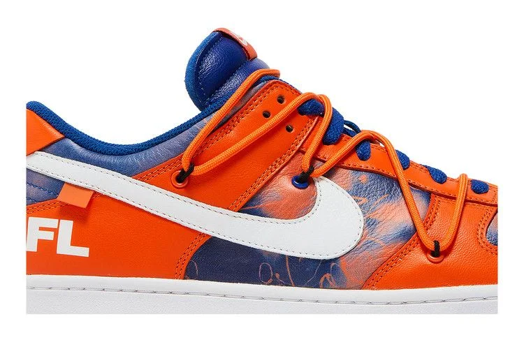 Кроссовки Off-White x Futura x Nike Dunk Low 'Mets'