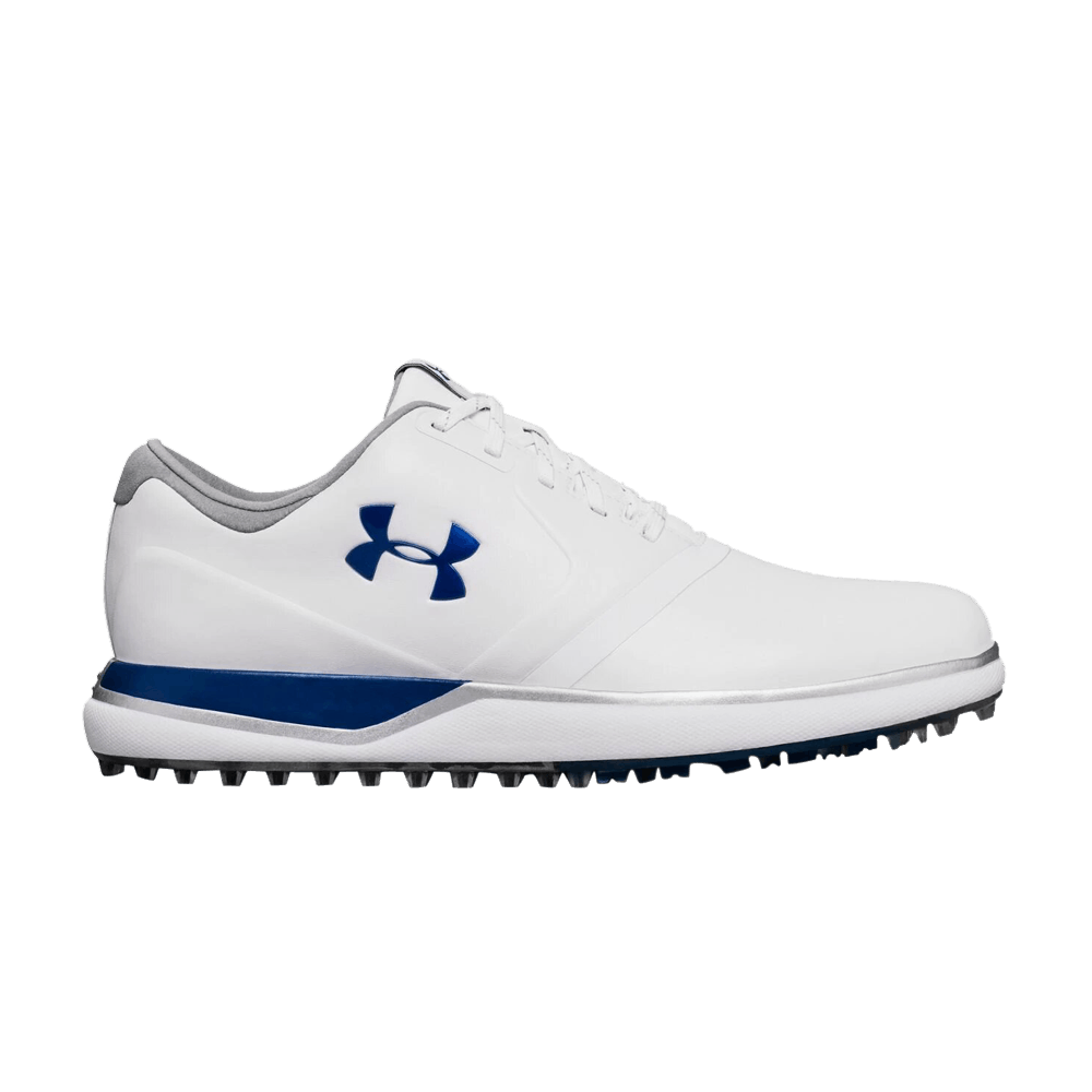 Кроссовки Under Armour Wmns Performance Spikeless 'White Morrocan Blue'