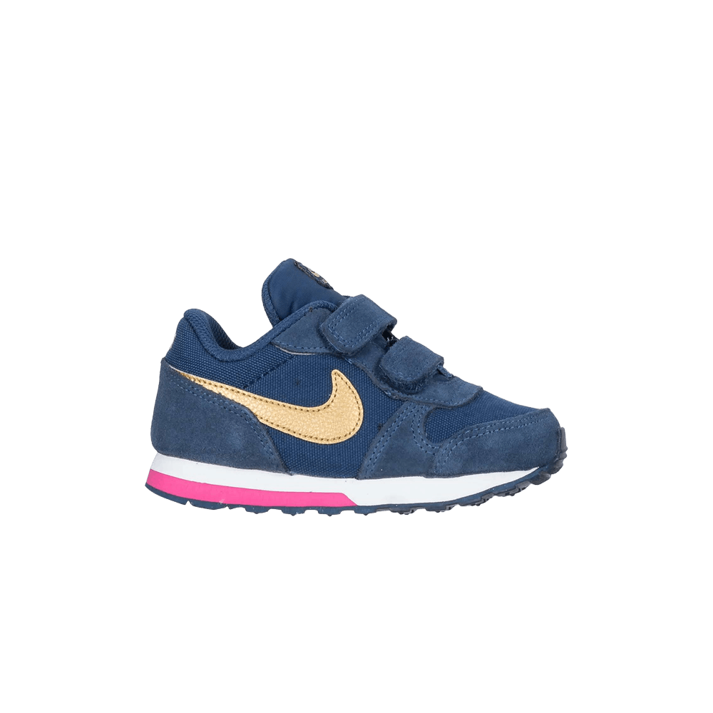 Кроссовки Nike MD Runner 2 TD 'Navy Metallic Gold'