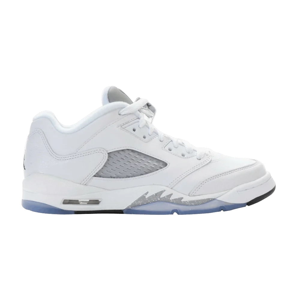 Krossovki-Air-Jordan-5-Retro-Low-GS-White-Wolf-Grey