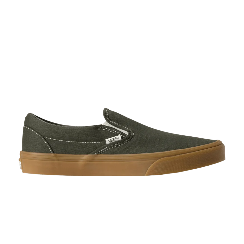 Krossovki-Vans-Slip-On-Green
