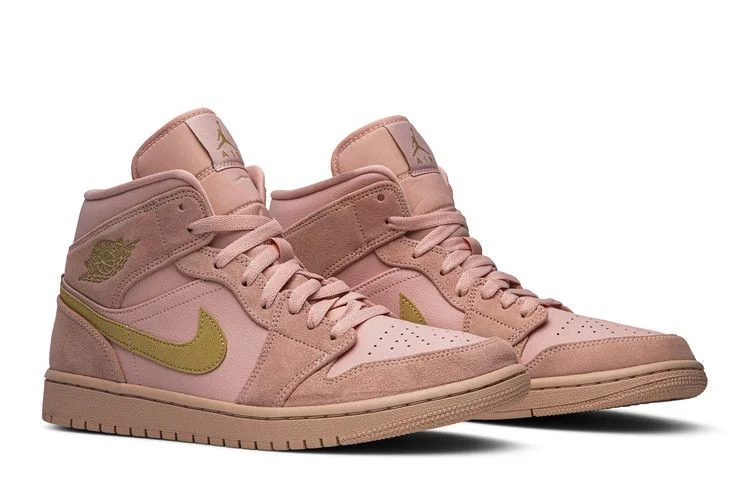 Krossovki-Air-Jordan-1-Mid-Coral-Gold-7