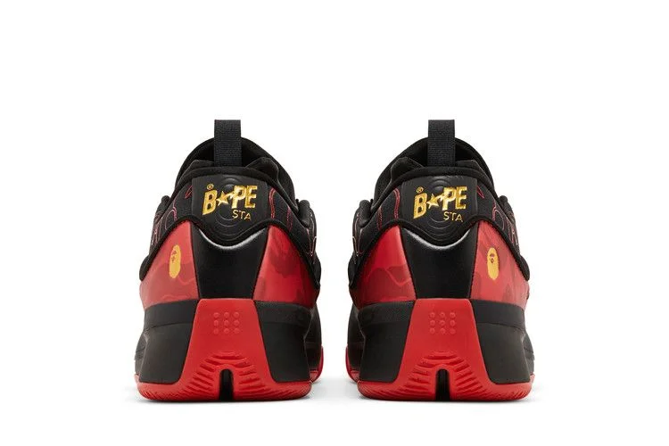 Krossovki-BAPE-x-adidas-Dame-9-Black-Scarlet-5