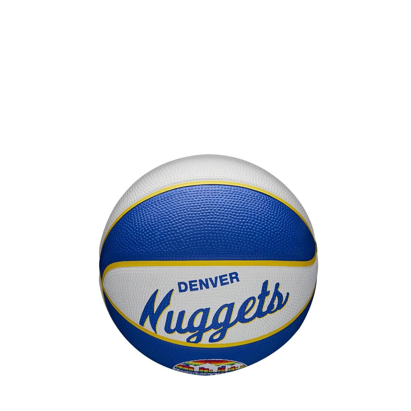 Wilson Denver Nuggets Team Logo Retro Mini NBA Basketball
