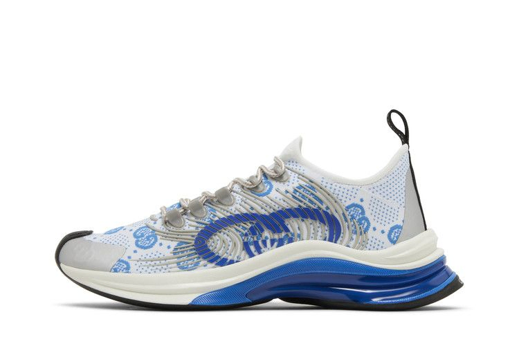 Кроссовки Gucci Wmns Run Sneaker 'White Blue'