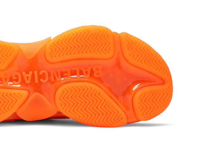 Кроссовки Balenciaga Triple S Sneaker 'Clear Sole - Orange'