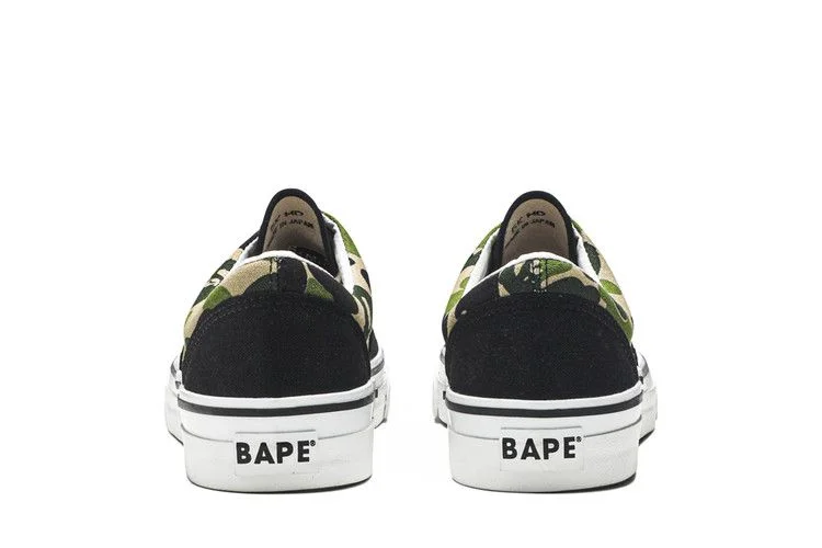 Krossovki-BAPE-Yank-Sta-Low-Green-Black-Camo-5