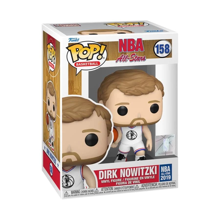Коллекционная фигурка Funko Dirk Nowitzki 2019 West All Star Game HWC NBA Legends Pop Vinyl