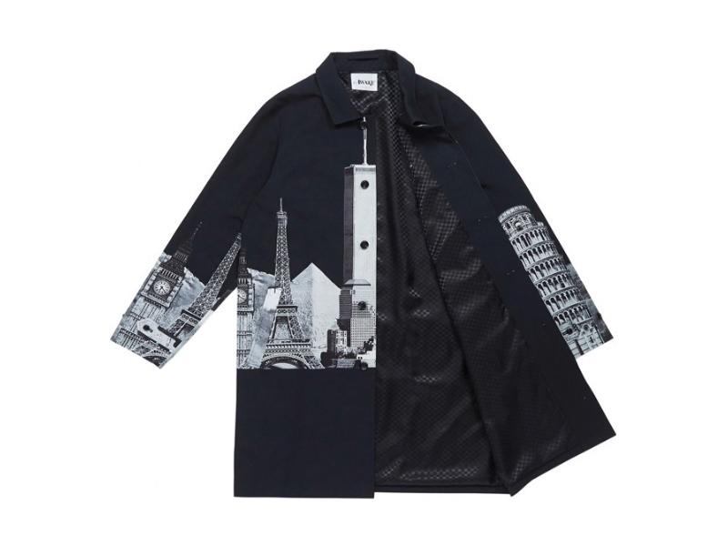 Тренч Awake Landmark Trench Coat Black