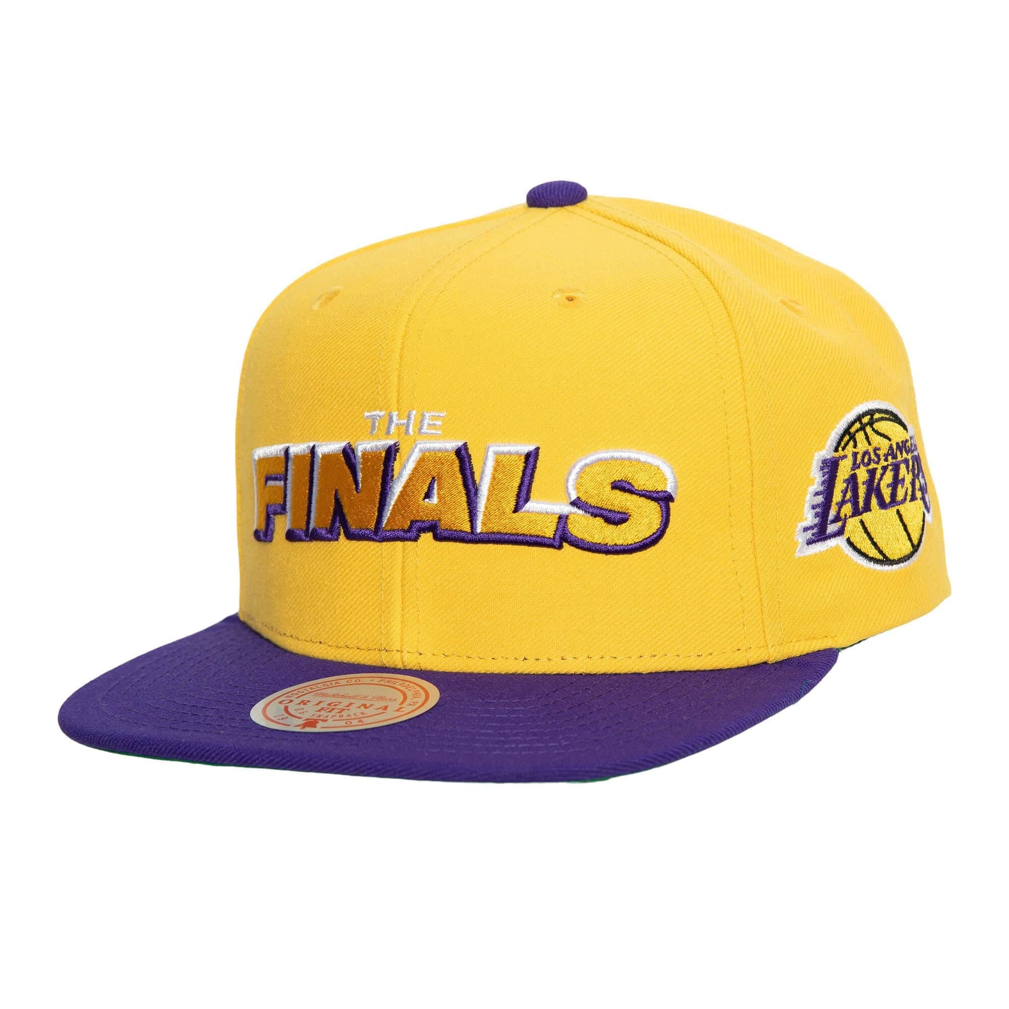 Бейсболка Mitchell & Ness The Finals Snapback Los Angeles Lakers Hat
