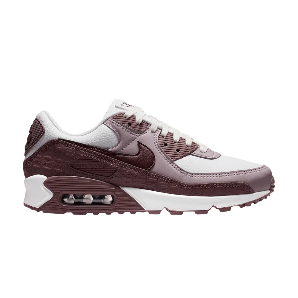 Krossovki-Nike-Wmns-Air-Max-90-Burgundy-Croc