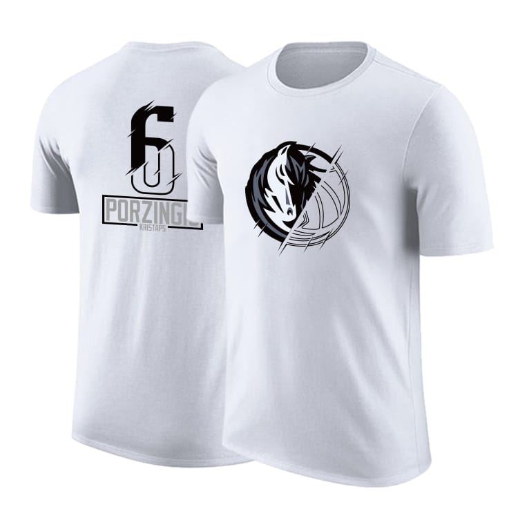 Футболка DPOY Dallas Mavericks Kristaps Porzingis Logo T-shirt