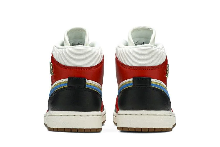 Кроссовки Wmns Air Jordan 1 Mid SE 'Let(Her)Man'