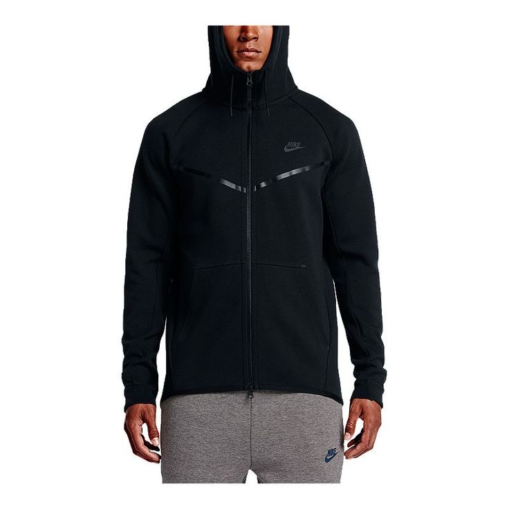 Толстовка Nike Tech Fleece Jacket Black