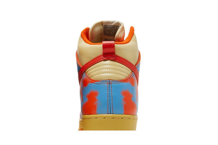 Кроссовки Nike Men's Dunk High 1985 'Orange Acid Wash'