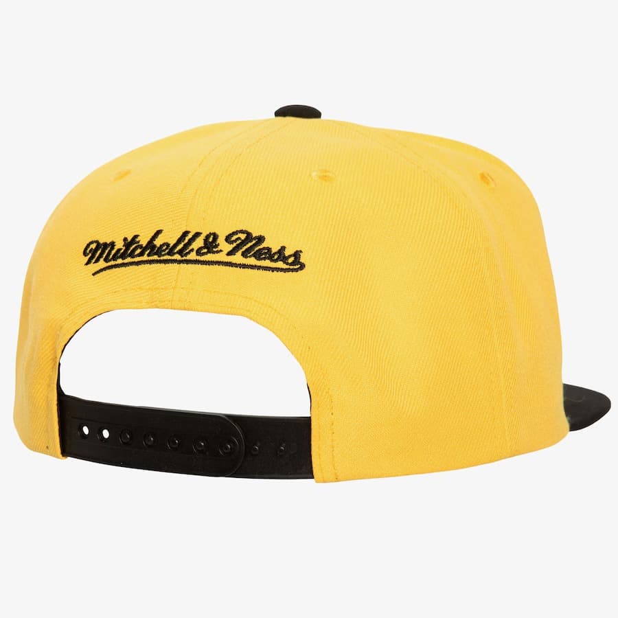 Бейсболка Mitchell & Ness Gold Pittsburgh Penguins City Love Vintage Snapback Hat