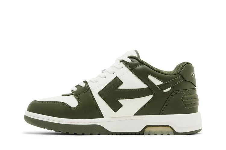 Кроссовки Off-White Out of Office 'Military Green White'
