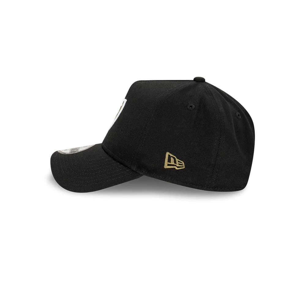 New-Era-Las-Vegas-Raiders-9FORTY-Black-Olive-A-Frame-NFL-Snapback-Hat-3