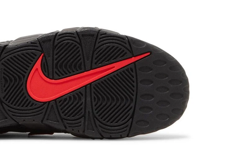 Кроссовки Nike Air More Uptempo GS 'Medium Ash Siren Red White'