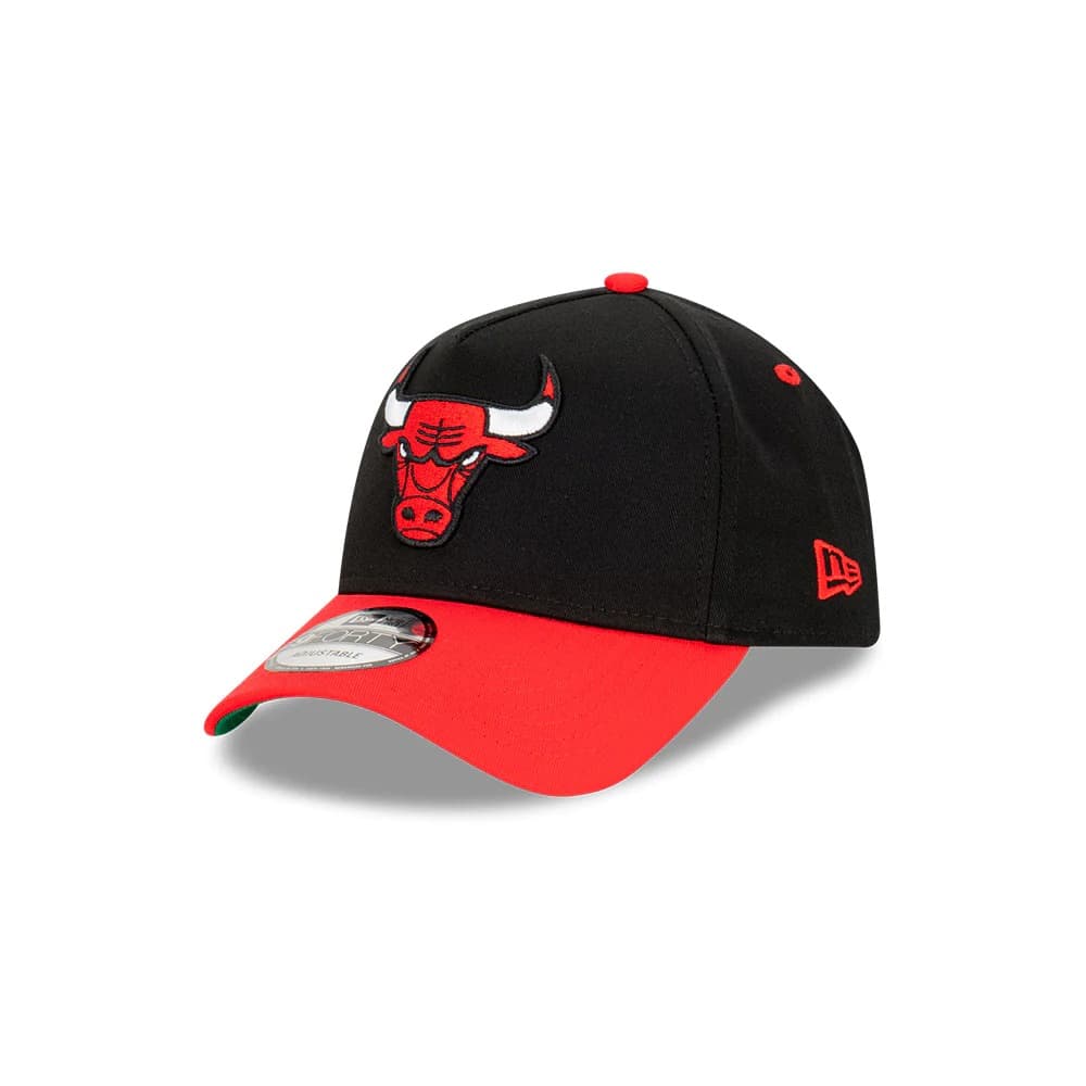 Бейсболка New Era Chicago Bulls Two Tone 9-FORTY A-Frame NBA Snapback Hat