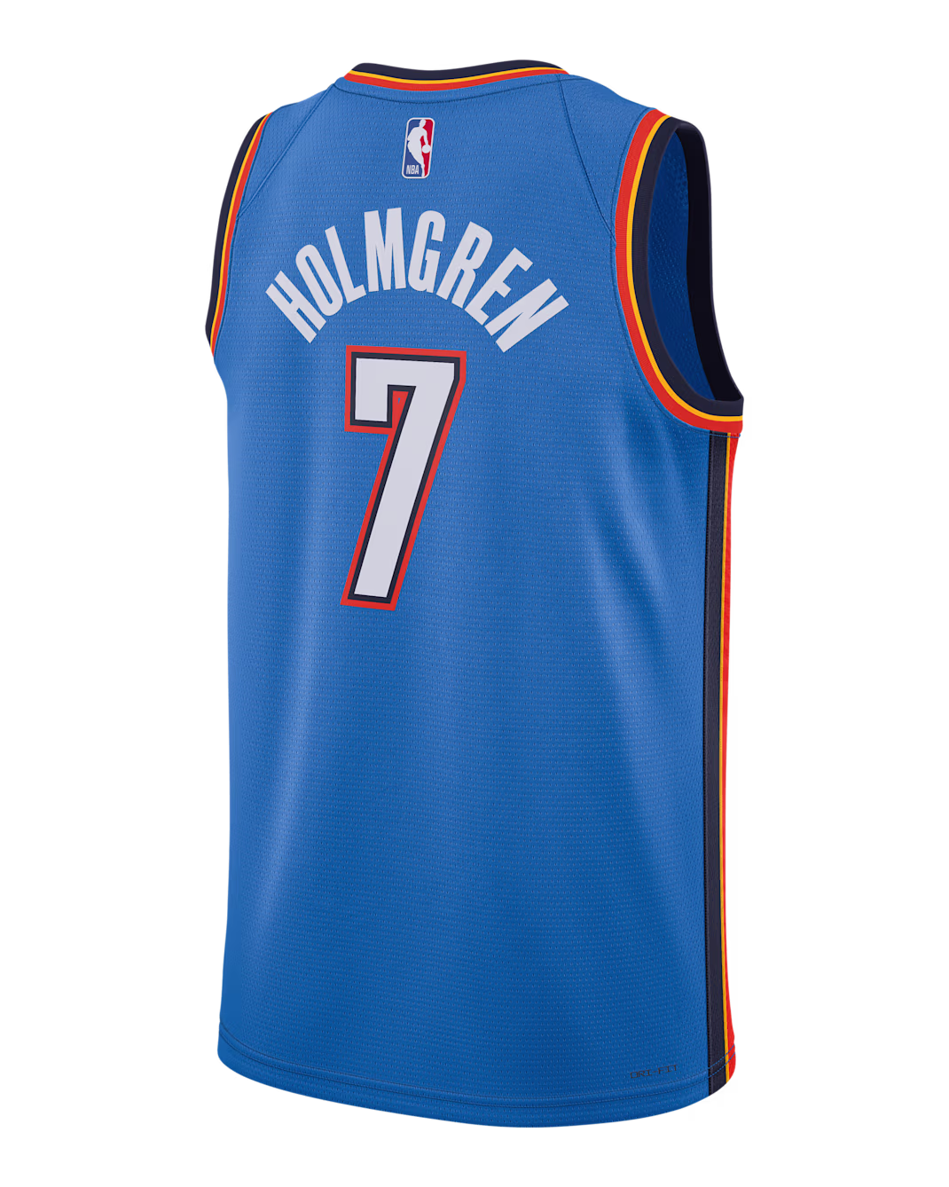 Баскетбольное джерси Nike NBA Chet Holmgren OKC 23-24 Icon Edition Swingman
