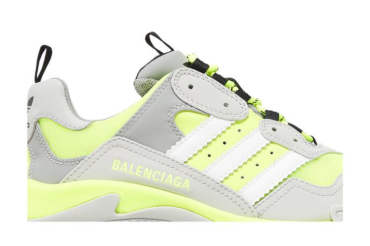 Кроссовки Adidas x Balenciaga Triple S Sneaker 'Fluo Yellow'