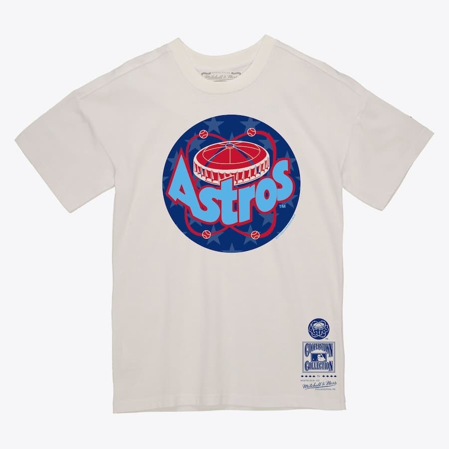 Футболка Mitchell & Ness Cream Houston Astros Freedom T-Shirt