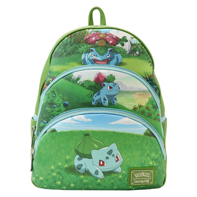 Рюкзак Pokémon Bulbasaur Evolutions Triple Pocket Backpack