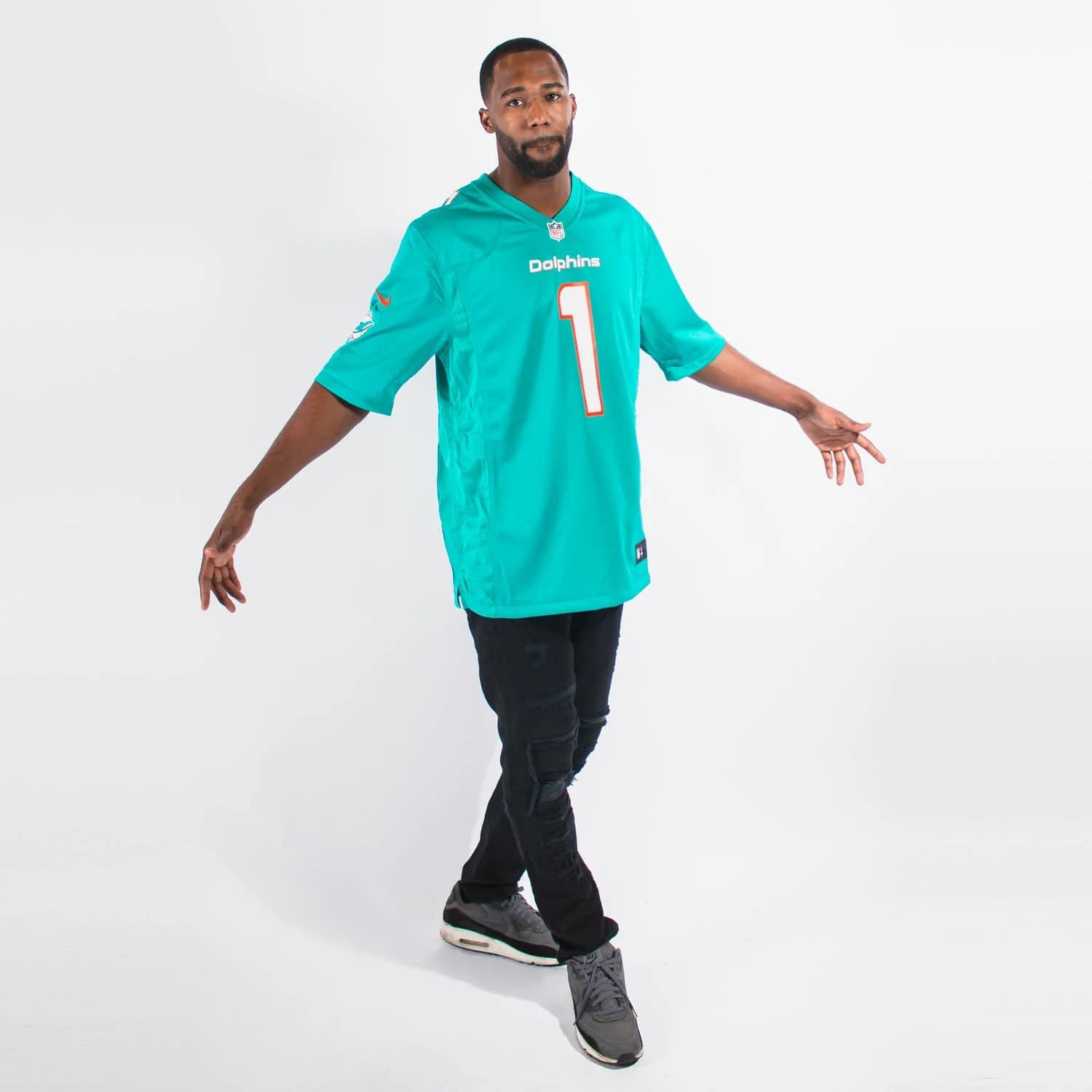 Футболка Nike Tua Tagovailoa Miami Dolphins Home NFL Game Jersey