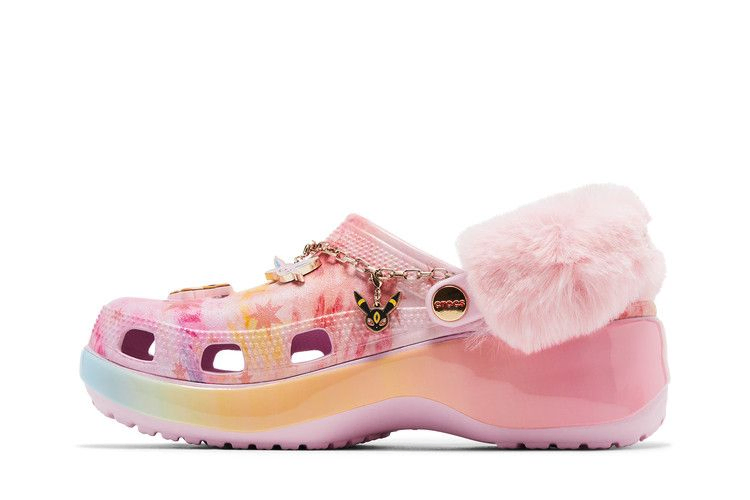 Кроссовки Crocs Pokémon x Wmns Classic Platform Clog 'Eevee'