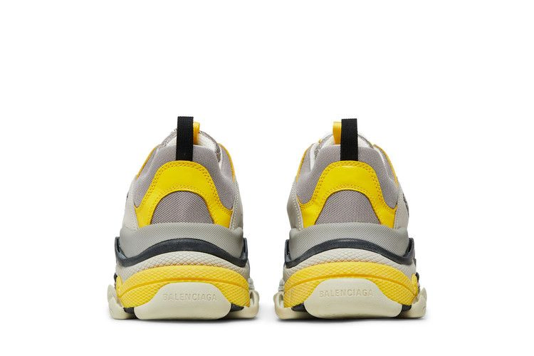 Кроссовки Balenciaga Triple S Sneaker 'Yellow Grey' 2019