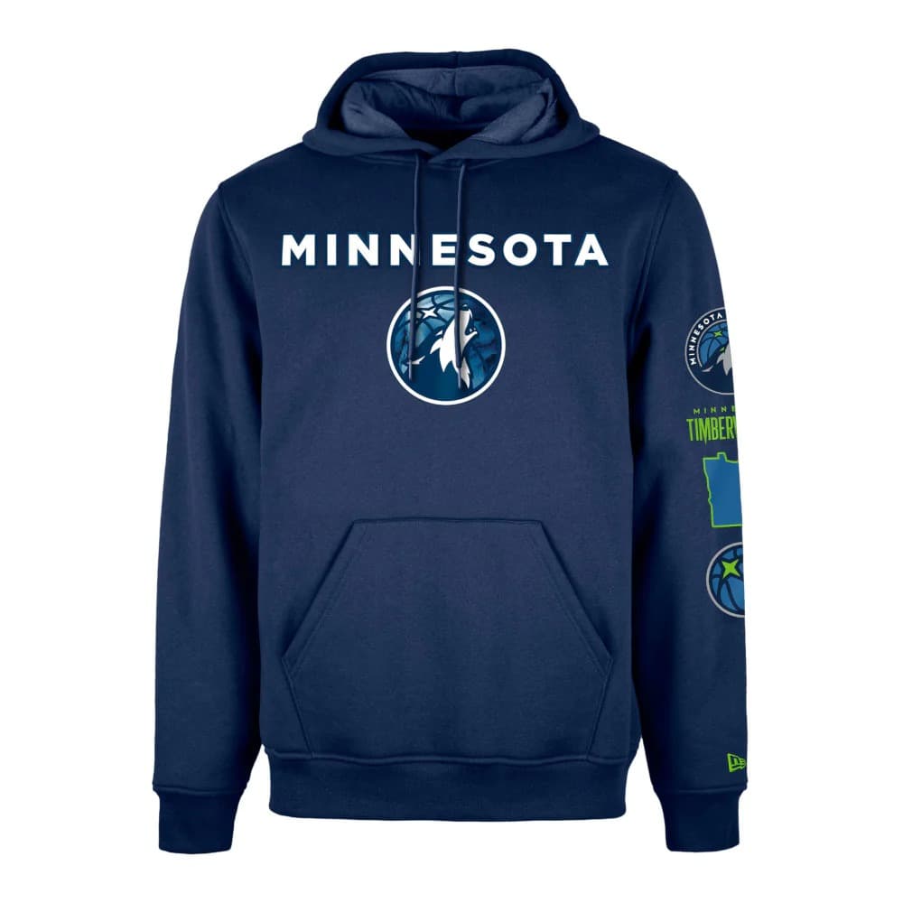 Худи New Era Minnesota Timberwolves 2024 City Edition NBA Hoodie