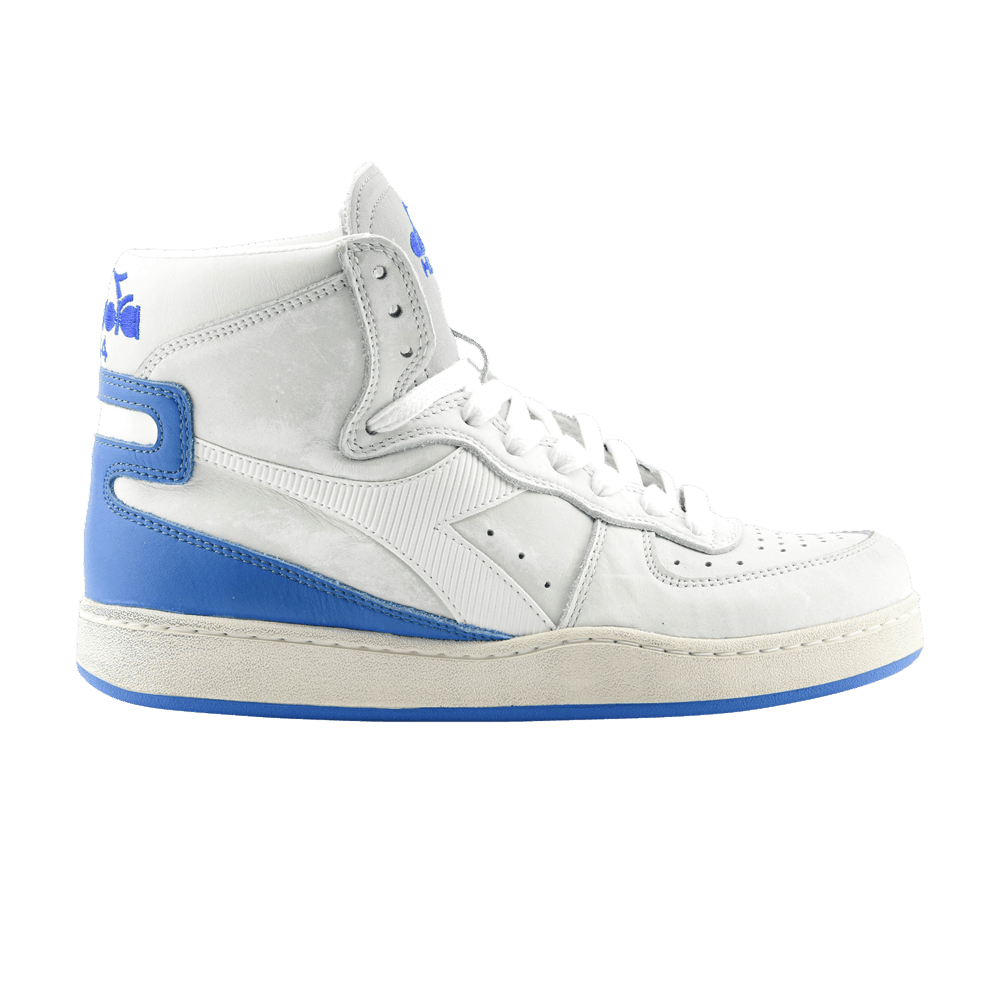 Кроссовки Diadora Mi Basket Used 'White Campanula Blue'