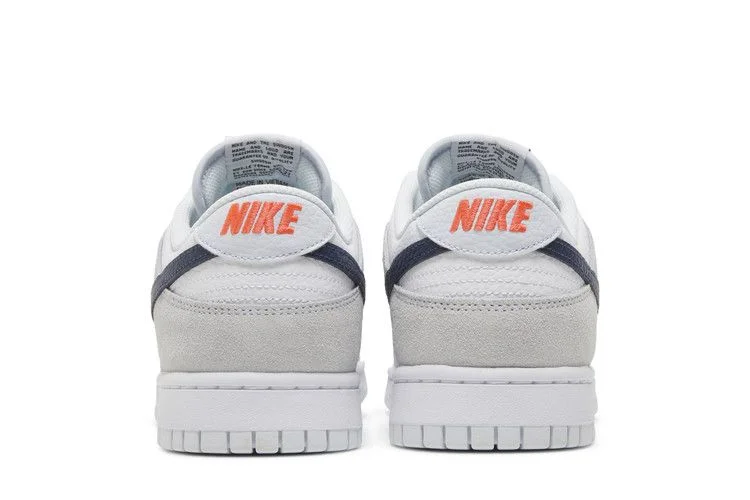 Кроссовки Nike Dunk Low 'Mini Swoosh - Football Grey Midnight Navy'
