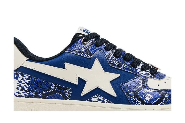Кроссовки BAPE Tape Sta 'Blue Snakeskin' SSENSE Exclusive