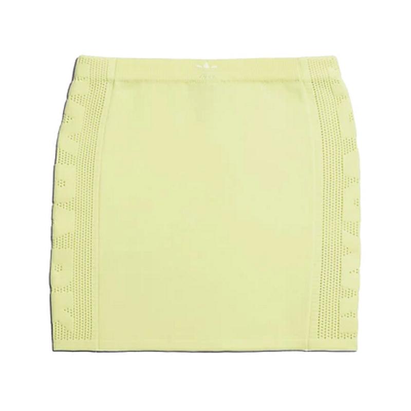 Юбка adidas Ivy Park Knit Skirt (Plus Size) Yellow Tint