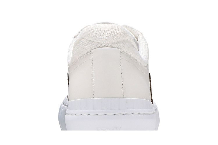 Кроссовки Fendi Force Lace-Up Sneaker 'White Brown'