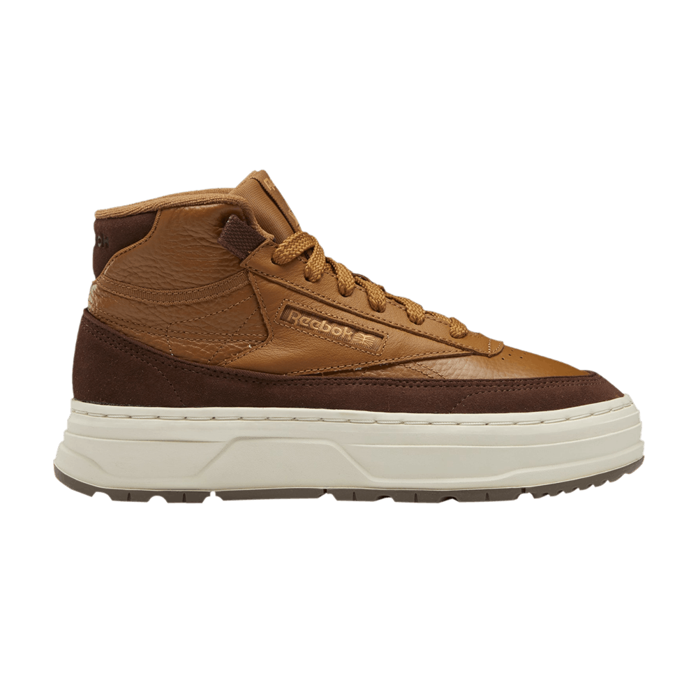 Кроссовки Reebok Wmns Club C Geo Mid 'Wild Brown'