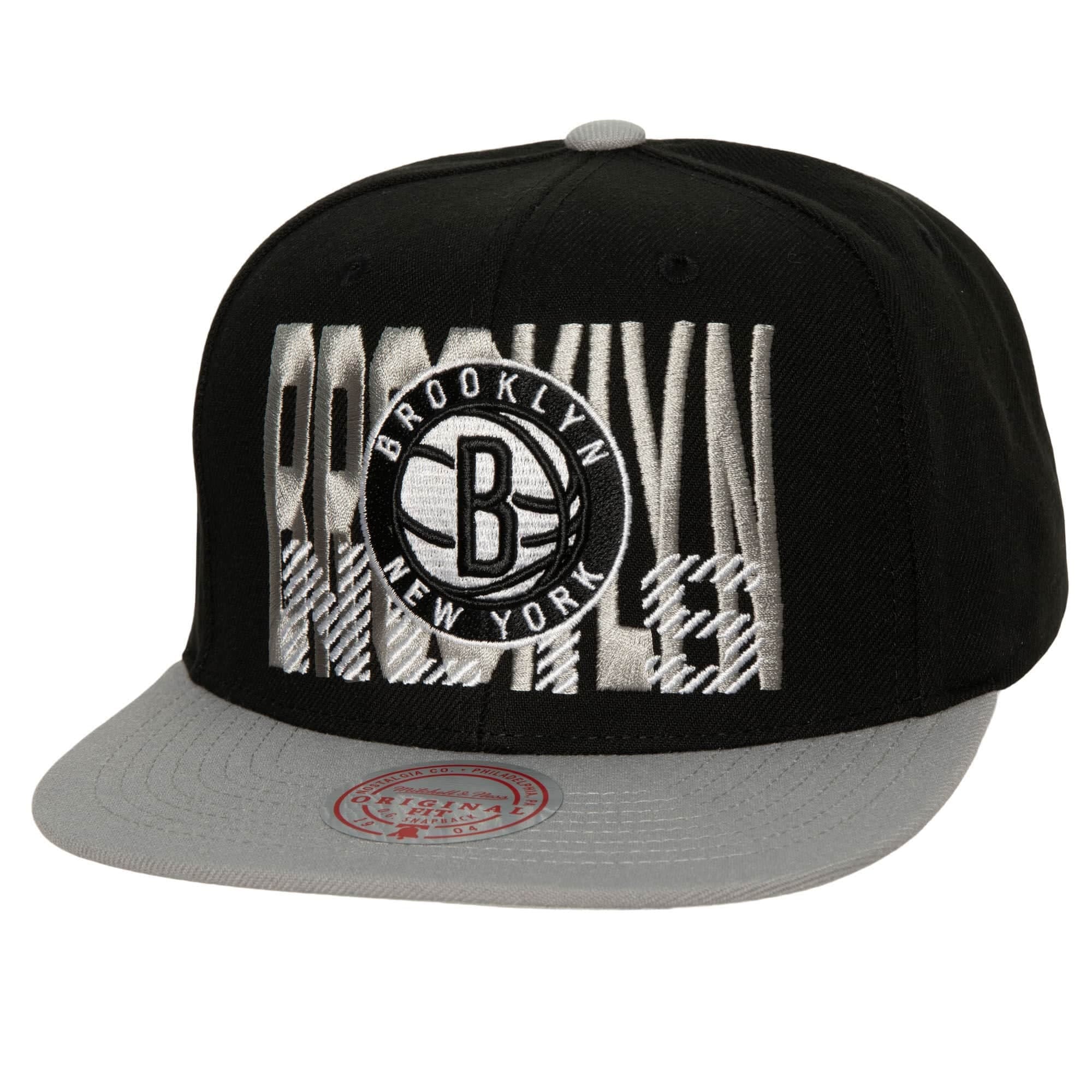 Mitchell-Ness-Cross-Check-Snapback-Brooklyn-Nets-Hat