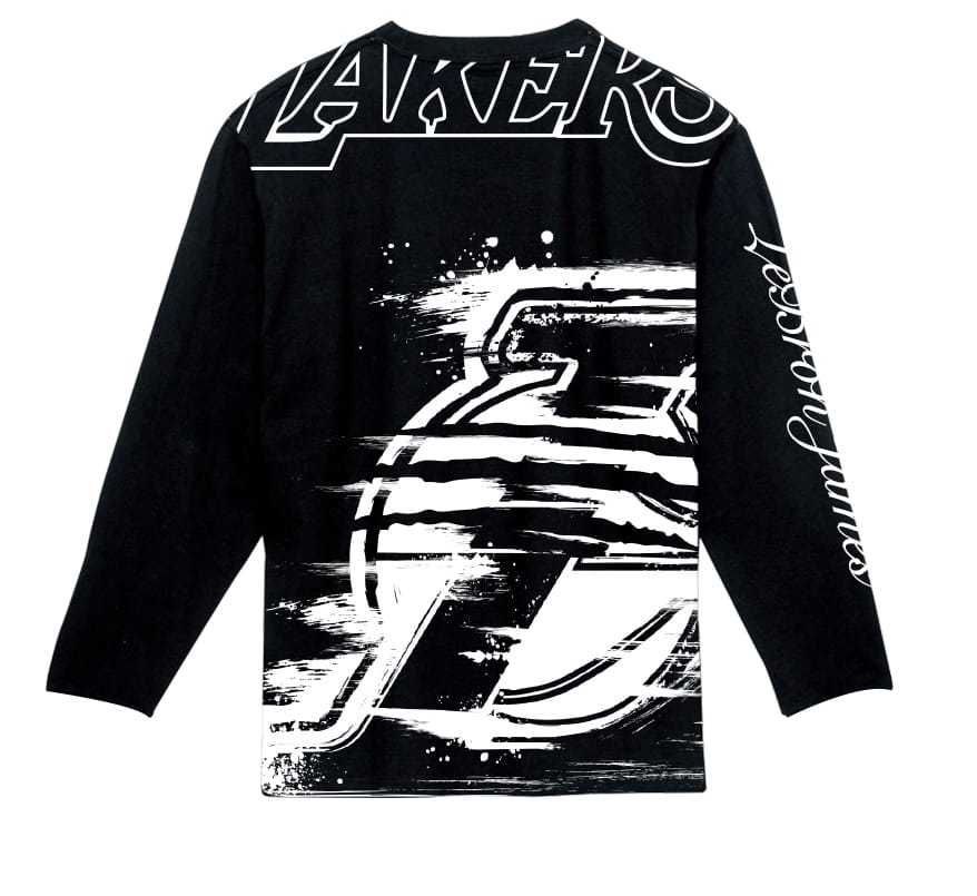 Футболка DPOY BW Lakers LeBron James Longsleeve