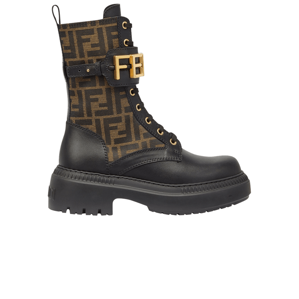 Кроссовки Fendi Wmns Fendigraphy Boot 'Brown FF Pattern'