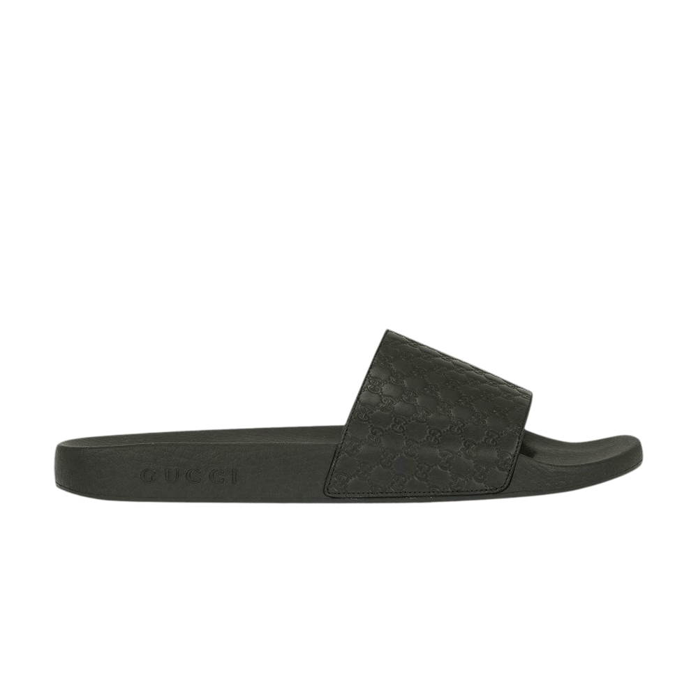 Кроссовки Gucci Wmns MicroGuccissima Slide 'Black'