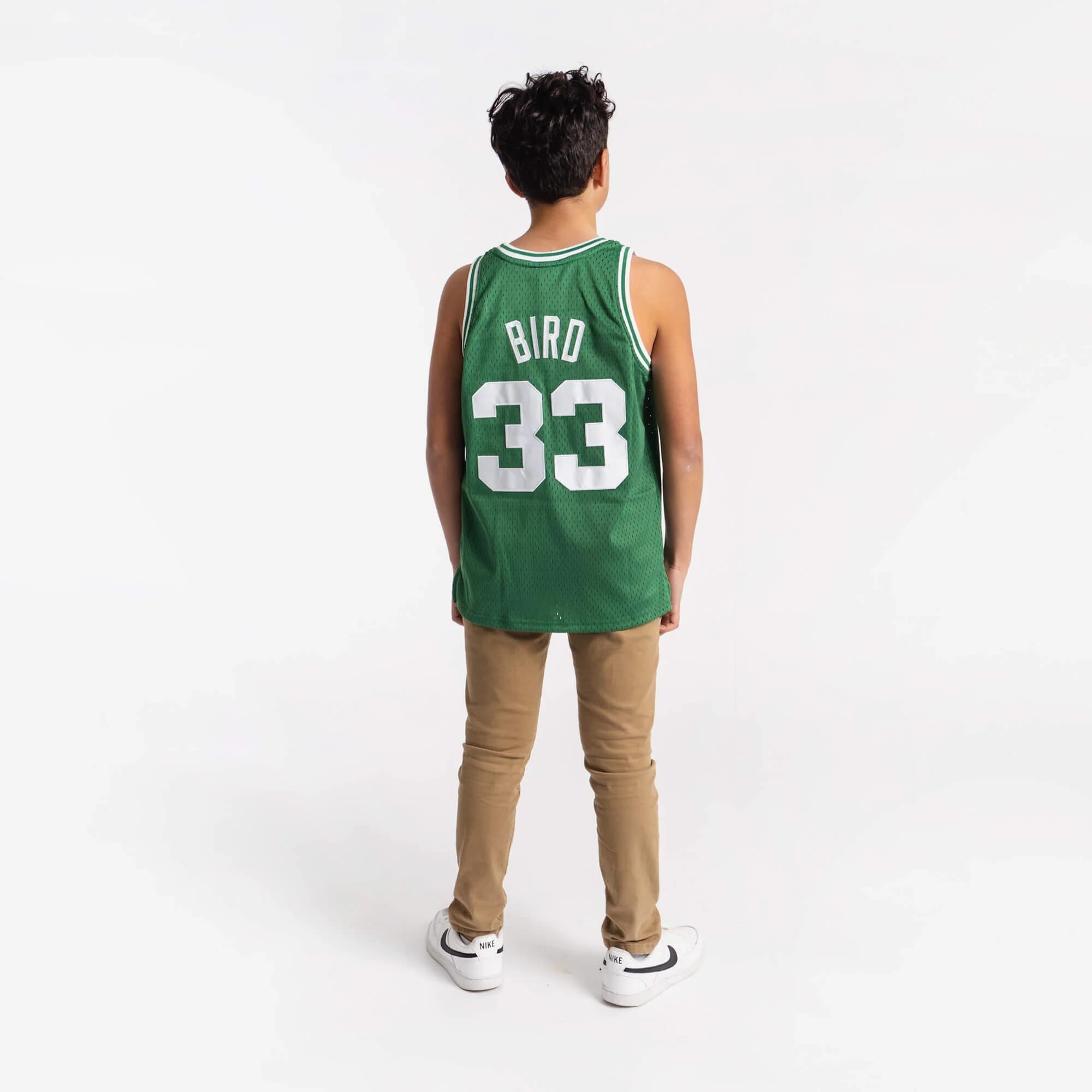 1985-86-Boston-Celtics-Larry-Bird-33-Youth-Swingman-Hardwood-Classic-Green-Jersey-4
