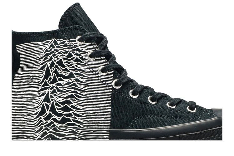 Кроссовки Joy Division x Pleasures x Converse Chuck 70 High 'Black White'