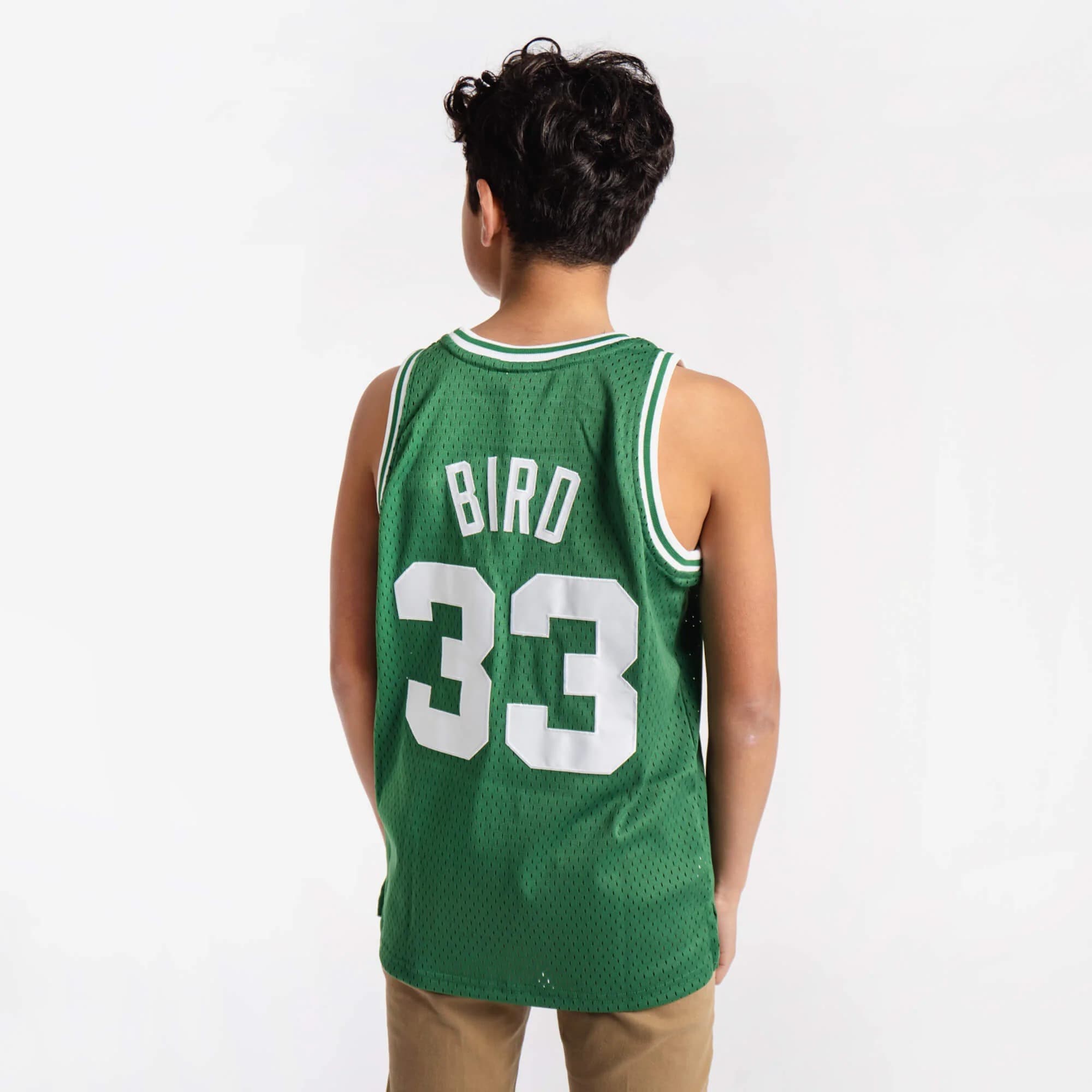 1985-86-Boston-Celtics-Larry-Bird-33-Youth-Swingman-Hardwood-Classic-Green-Jersey-2