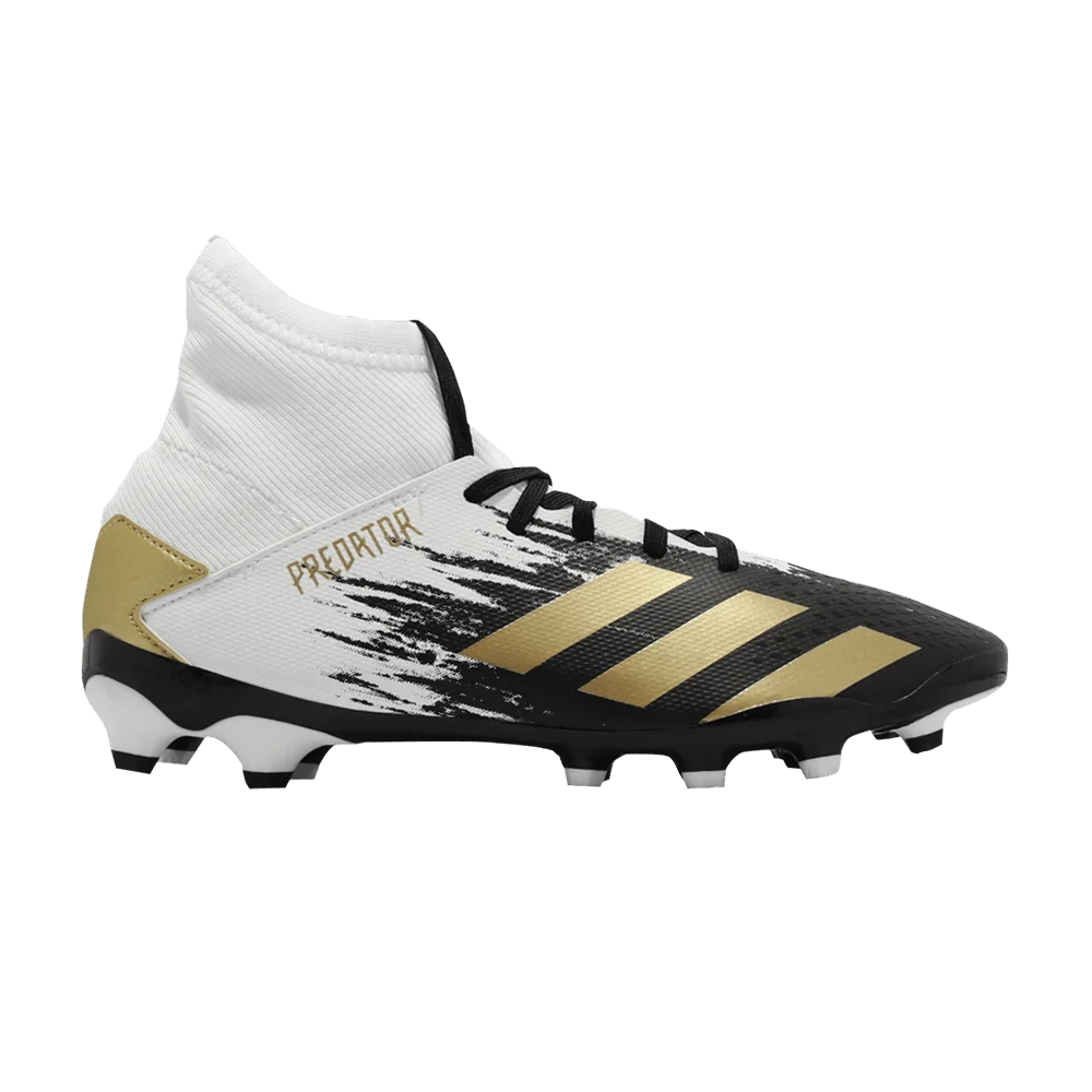 Krossovki-Adidas-Predator-20.3-MG-J-White-Gold-Metallic