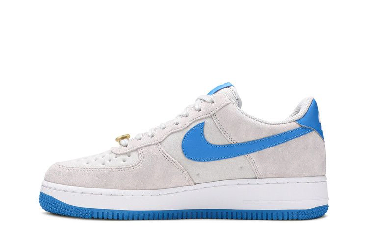 Кроссовки Nike Air Force 1 '07 LV8 EMB 'Grey Fog Light Photo Blue'